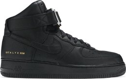 Nike: Чёрные кроссовки  Air Force 1 High