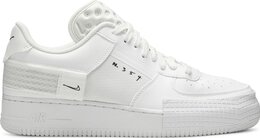 Nike: Белые кроссовки  Air Force 1 Type