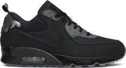 Nike: Чёрные кроссовки  Air Max 90