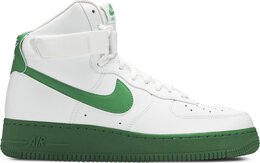 Nike: Зелёные кроссовки  Air Force 1 High