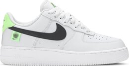 Nike: Зелёные кроссовки  Air Force 1