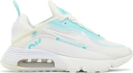 Nike: Зелёные кроссовки  Air Max 2090