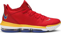 Nike: Красные кроссовки  LeBron 16 Low