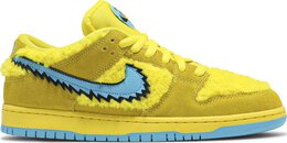 Nike: Жёлтые кроссовки  Dunk Low