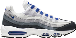 Nike: Голубые кроссовки Air Max 95