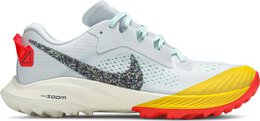 Nike: Голубые кроссовки  Air Zoom