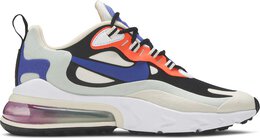 Nike: Бежевые кроссовки  Air Max 270 React