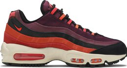 Nike: Красные кроссовки  Air Max 95