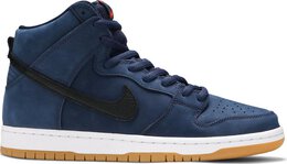 Nike: Оранжевые кроссовки  Dunk High