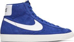 Nike: Голубые кроссовки  Blazer Mid 77