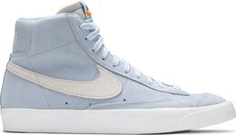 Nike: Голубые кроссовки  Blazer Mid 77