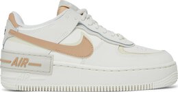 Nike: Белые кроссовки  Air Force 1 Shadow