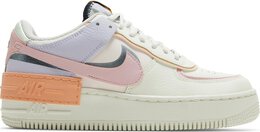 Nike: Оранжевые кроссовки  Air Force 1 Shadow