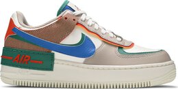 Nike: Голубые кроссовки  Air Force 1 Shadow