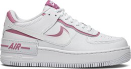 Nike: Белые кроссовки  Air Force 1 Shadow