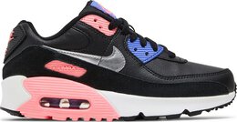 Nike: Чёрные кроссовки  Air Max 90