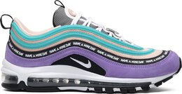 Nike: Фиолетовые кроссовки  Air Max 97