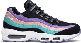 Nike: Фиолетовые кроссовки  Air Max 95