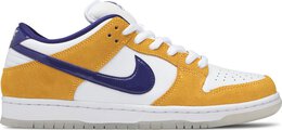 Nike: Оранжевые кроссовки  Dunk Low Pro SB