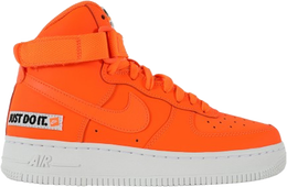 Nike: Оранжевые кроссовки  Air Force 1 High