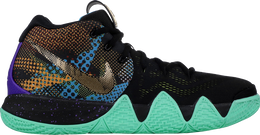 Nike: Чёрные кроссовки  Kyrie 4