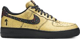 Nike: Золотые кроссовки  Air Force 1 Low