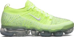 Nike: Жёлтые кроссовки  Air Vapormax