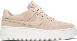 Nike: Бежевые кроссовки  Air Force 1 Sage