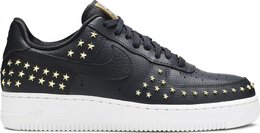 Nike: Чёрные кроссовки  Air Force 1 Low