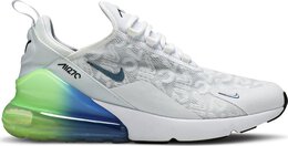 Nike: Зелёные кроссовки  Air Max 270 SE