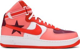 Nike: Розовые кроссовки  Air Force 1 High