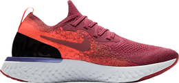 Nike: Красные кроссовки  Epic React Flyknit