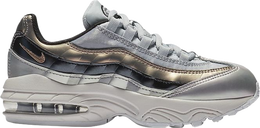 Nike: Серебристые кроссовки  Air Max 95 SE