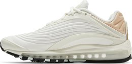 Nike: Бежевые кроссовки  Air Max Deluxe