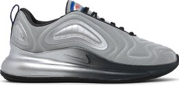 Nike: Серебристые кроссовки  Air Max 720