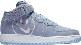 Nike: Фиолетовые кроссовки  Air Force 1