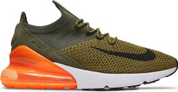 Nike: Зелёные кроссовки  Air Max 270 Flyknit