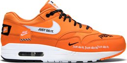 Nike: Оранжевые кроссовки  Just Do It