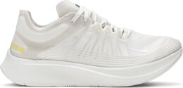 Nike: Светлые кроссовки  Zoom Fly SP