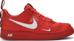 Nike: Оранжевые кроссовки  Air Force 1