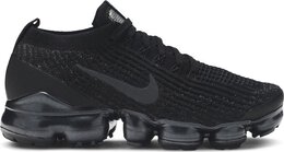 Nike: Чёрные кроссовки  Air Vapormax Flyknit 3