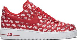 Nike: Красные кроссовки  Air Force 1 Low