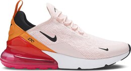 Nike: Розовые кроссовки  Air Max 270