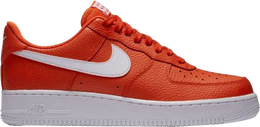 Nike: Оранжевые кроссовки  Air Force 1 Low