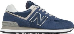 New Balance: Синие кроссовки  Core