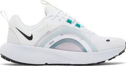 Nike: Белые кроссовки 