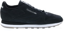 Reebok: Чёрные кроссовки  Classic Leather