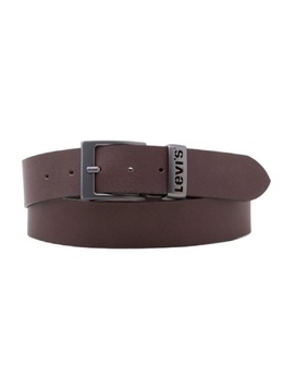 Ремень мужской Levi's Men Ashland Metal Belt коричневый, 80 см 38019-0119