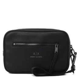 Armani Exchange: Чёрный клатч 