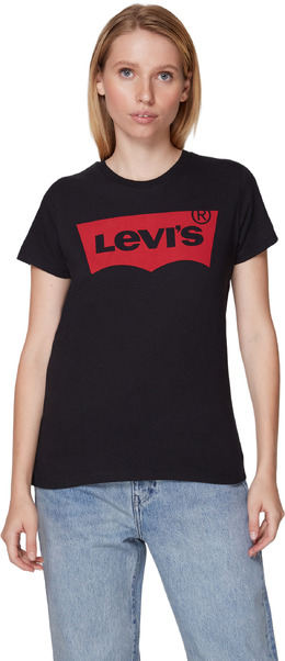 Levi's: Чёрная футболка  The Perfect Tee